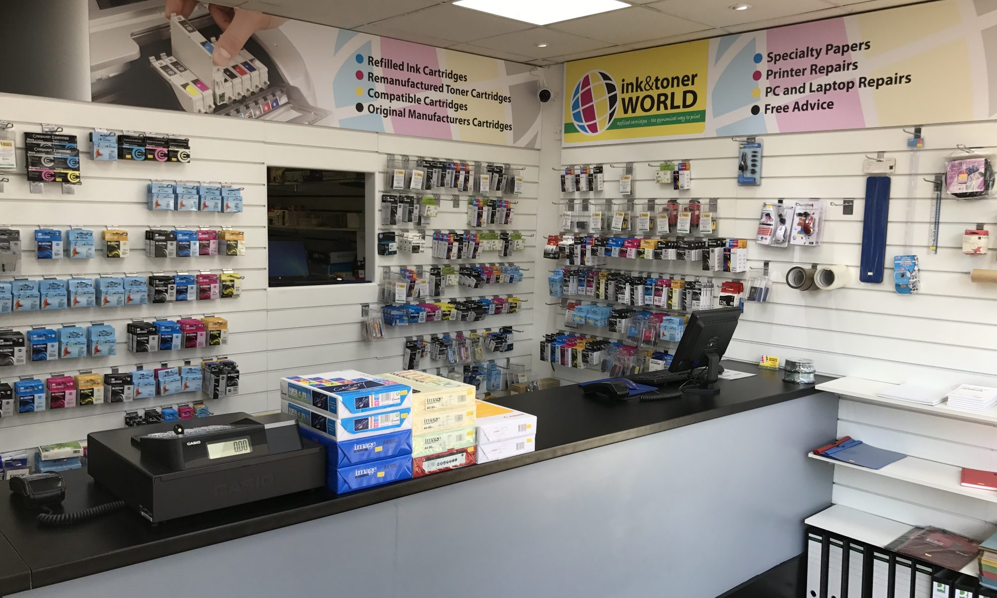 Compatible ink and toner cartridges